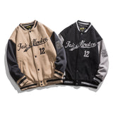 Varsity Jacket Vintage Spring Coat Japanese Campus Fresh Artistic Style Stitching Letter Embroidery Men's Jacket