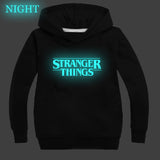Stranger Things Hoodie Pattern Hooded Sweater Children's Hoodie Casual Tops Children's Clothing
