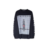 Mens Fall Outfits Autumn and Winter Portrait Printing Long-Sleeved T-shirt Men's Loose Top