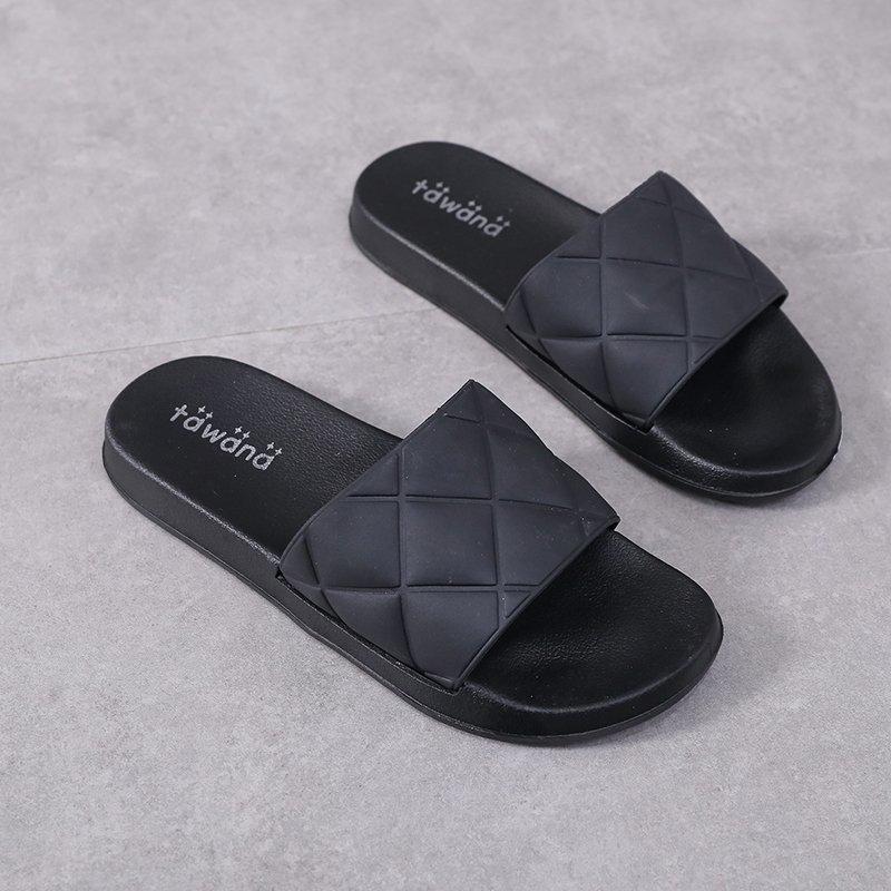 Women Open Toe Sands Flats Summer Large Size Slippers Candy Color Home Slippers