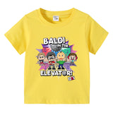 Fgteev T Shirt Children's Summer Short Sleeve Solid Color Half Sleeve Thin T-shirt Top