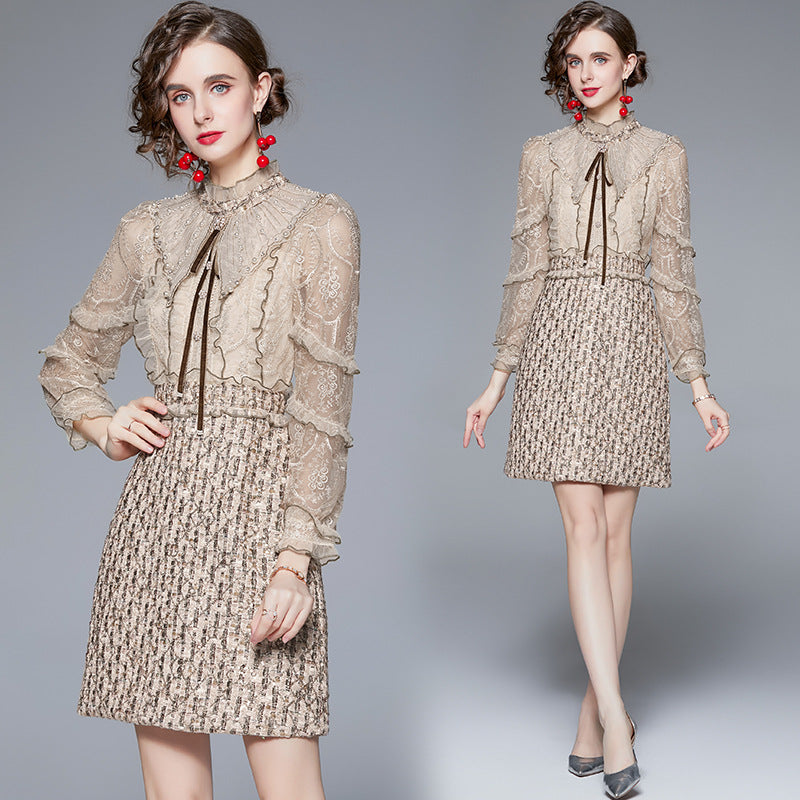 Daisy Buchanan Dress Heavy Industry Beads Embroidered Dress Women's Dress