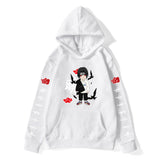 Itachi Uchiha Costume Naruto Sweater Xiaozhi Skunk Printed Sweater for Men