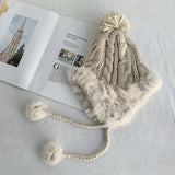 Women Winter Hats Knitted Hat Women's Autumn and Winter Wool Hat Warm Hat