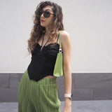 Music Festivals Rave Outfits Girls Tops Summer Women's Clothing Sexy Vest