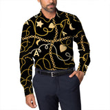 Men Beach T Shirts Spring Men's Cool Long Sleeve Shirt