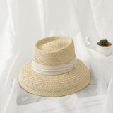 Italian Fedora Hats Fashion Wide Brim Top Hat Female Summer