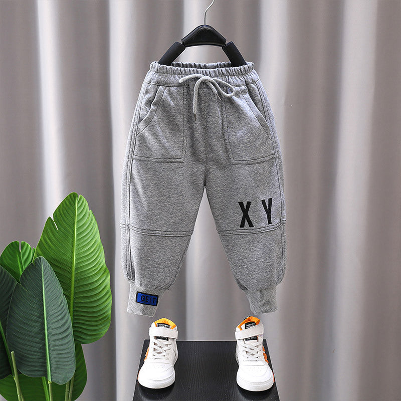Toddler Boys Pants Boys Spring and Autumn Children's Sweatpants