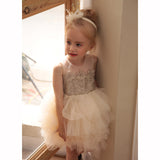 Baby Girl Christening Dress Baby Birthday Gift Children Princess Dress