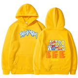 Travis Scott Astroworld Hoodie Hooded Fleece Casual Pullover