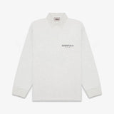 Fog Fear of God Essentials Sweatshirt Double-Line Polo Shirt High Street Loose Terry Fog Lapel Sweater