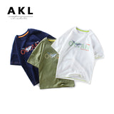 Children T Shrits Summer Boys Short Sleeve Printed Short Sleeve