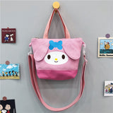 My Melody Hat Lunch Box Hand Bag Lunch Bag Student Handbag Canvas Bag Shopping Bag Cute Girl Storage Bag