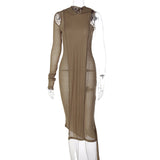 Victoria Beckham Dresses Women 'S Autumn Long Sleeve Hooded Dress