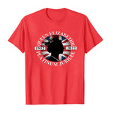 Inspired by Queen's Platinum Jubilee 2022 Elizabeth 70 Years T-shirt Queen Printed Crew Neck Top Short Sleeve T-shirt