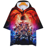 Hellfire Club Shirt Stranger Things Season 4 Hellfire Club Short Sleeve Summer