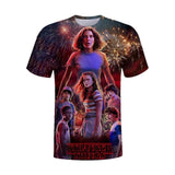 Stranger Things T Shirt 3D Printing Men's Summer