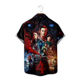 Hellfire Club Shirt Stranger Things Digital Printing Loose