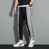 Men Pants Summer Stripe Sports Pants Men's Loose Casual Pants