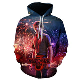 Stranger Things Hoodie 3dstranger Things 3D Digital Printing Men's Hoodie Sweater