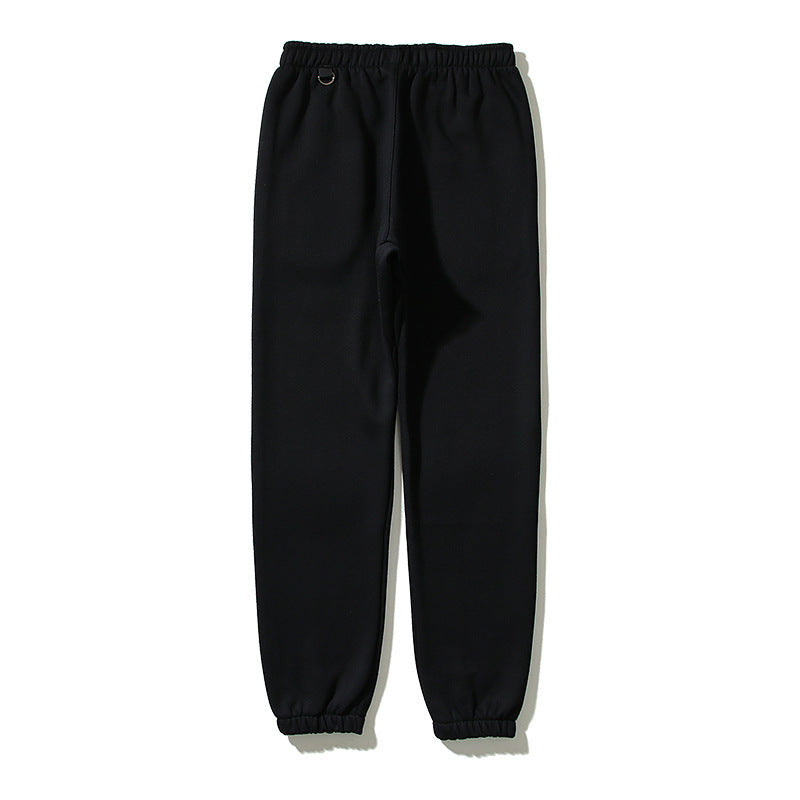 Kanye West Sunday Service Pant Badge Trousers Vintage Straight Ankle Tied plus Velvet