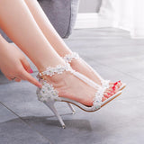 Nude Heels for Wedding Sandals