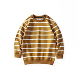 Children Boy Hoodie Spring and Autumn Boy's Hoody Terry Stripes