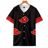 Baggy Baseball Jersey Baseball Shirt Short-Sleeved T-shirt