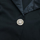 Nina Parker Black Dress Lace Hem Dress