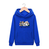 Friends Joey Hoodie Pullover Print Casual Hooded Sweater