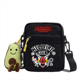 Stranger Things Hellfire Club Backpack Stranger Thing Shoulder Bag Canvas Breathable Crossbody