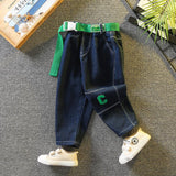 Toddler Boys Pants Boys' Jeans Autumn Loose Casual