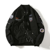 NASA Varsity Jacket Winter Bomber Jacket Women's Baseball Uniform