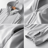 Sun Resistant Clothes UPF50 Summer Sun Protection Clothing Men Breathable Couple Sun-Protective Clothing Women