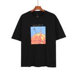 Cactus Jack McDonalds Shirt Travis Scott Printed Hip Hop Men's and Women's round Neck Short Sleeve