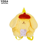 My Melody Bag Cute Clow M Cinnamoroll Babycinnamoroll Pom Pom Purin Melody Plush Doll Backpack Cartoon Schoolbag