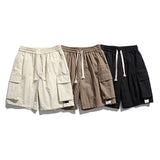 Men Shorts Summer Casual Straight-Leg Shorts