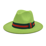 Mens Kentucky Derby Hats Women's Woven Woolen Hat Men's Retro Outdoor