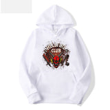 Stranger Things Hellfire Club Hoodie Printed Hooded Sweater