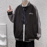 Varsity Jacket Vintage Autumn Printed Men's Couple Men's Jacket Jacket Girls' Baseball Uniform Flight Suit