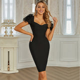 Victoria Beckham Dresses Women's Dress Black Slim-Fit Dress