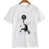 Zodiac Shirts T-Shirt Short Sleeve Male Casual Fashionable Student