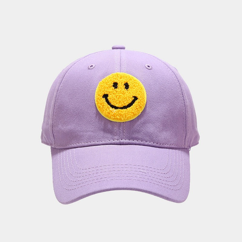 Smiley Face Cap Soft Top Baseball Cap