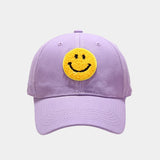 Smiley Face Cap Soft Top Baseball Cap