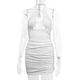 Hot Women In Tight Dresses Women'S Backless Summer Sexy Slim Dress
