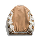 Baby Blue Varsity Jacket Spring Jacket Baseball Uniform Men 'S Jacket