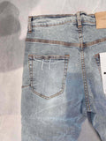 Purple Brand Jeans Hole Worn Jeans #7030