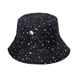 Smiley Face Cap Fisherman Cap Sun-Proof Bucket Hat
