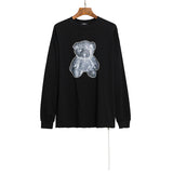 We11 Done Sweatshirts Welldone Color Logo Letter Printing Men and Women