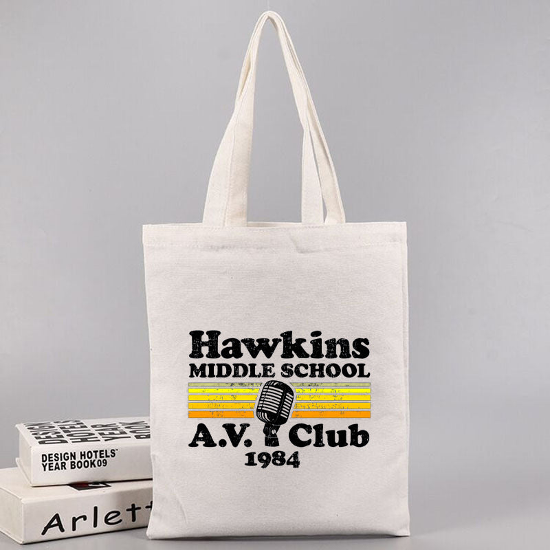 Stranger Things Hellfire Club Handbag Handbag Fashion Shopping Bag Portable Women's